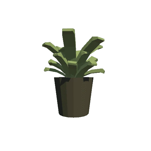 Pot Plant 172 Pot 2 Round Black